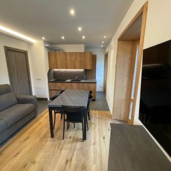 Ristrutturazione interna in appartamento nel centro storico del paese di Bormio