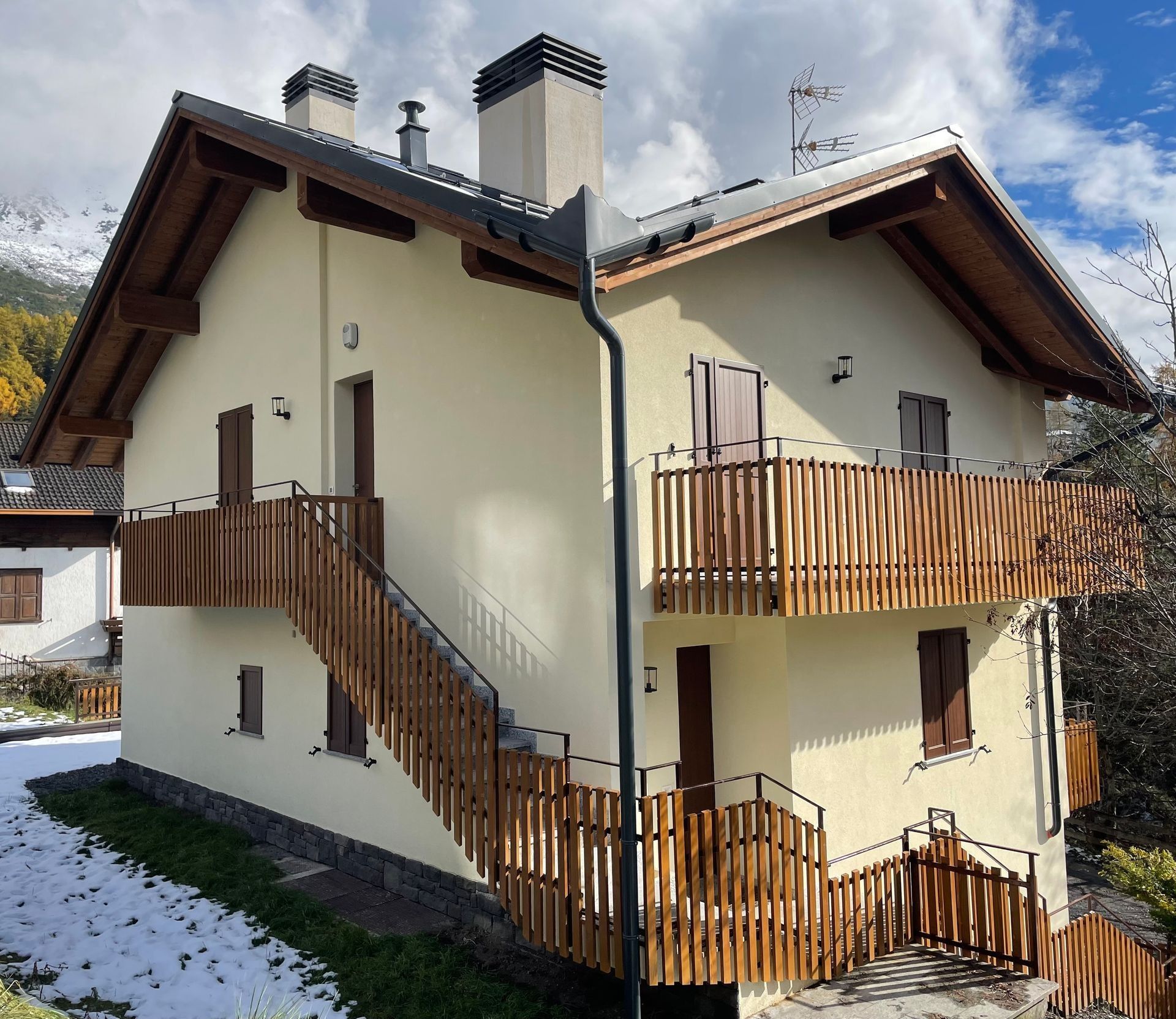 Ristrutturazione completa di edificio residenziale