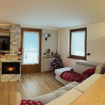 Renovation of an apartment in a modern mountain style