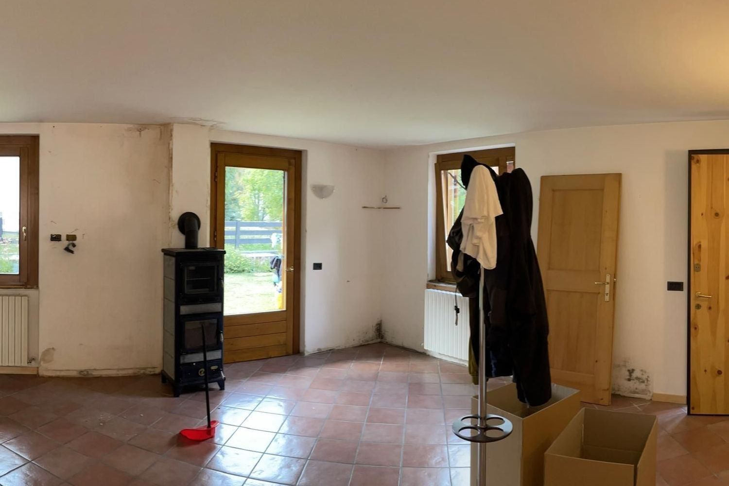 Ristrutturazione appartamento con stile montano moderno