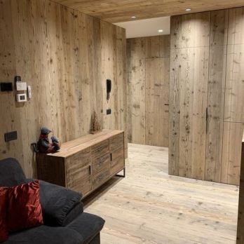 Ristrutturazione ad alta efficienza energetica eseguita con tecnologia a secco per un appartamento residenziale