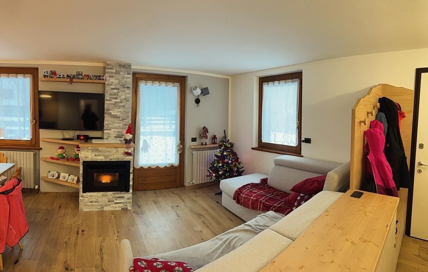 Ristrutturazione appartamento con stile montano moderno