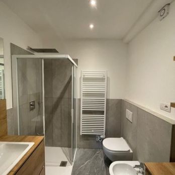 Ristrutturazione interna in appartamento nel centro storico del paese di Bormio